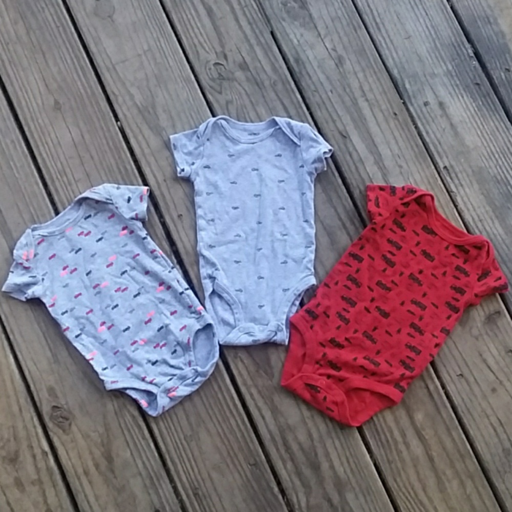 Carters car onsies